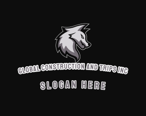 Hunting - Wolf Dog Esports logo design