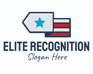 Recognition - Star Stripes Military logo design