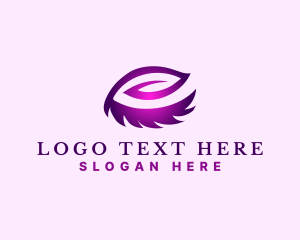 Leaf - Leaf Lash Cosmetic logo design