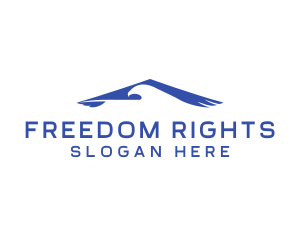 Freedom Eagle Aviation logo design