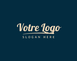 Fashion Retro Business Logo