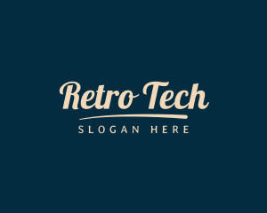 Fashion Retro Business logo design