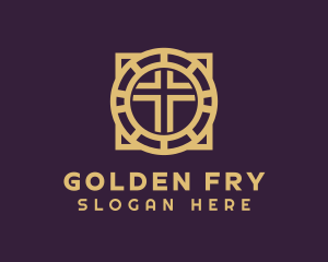 Golden Cross Fellowship logo design