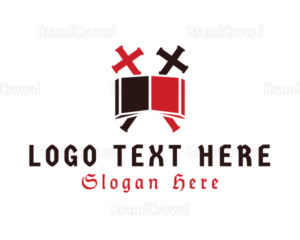 Templar Biblical Cross Logo