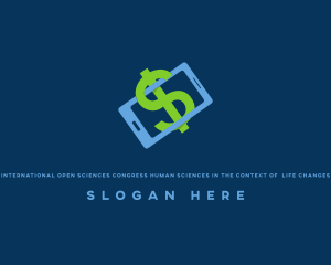 Banking - Mobile Dollar Currency logo design