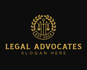 Judicial Legal Prosecutor logo design