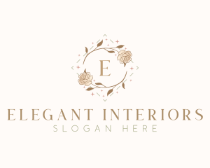 Floral Elegant Event logo design