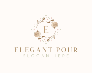 Floral Elegant Event logo design