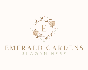 Floral Elegant Event logo design