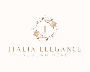 Floral Elegant Event logo design