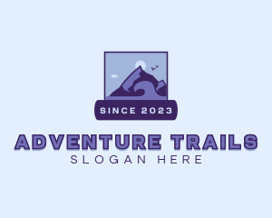 Sea Mountain Adventure logo design