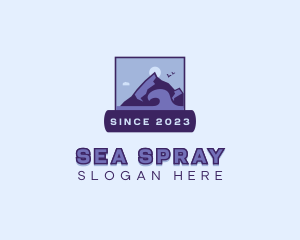 Sea Mountain Adventure logo design