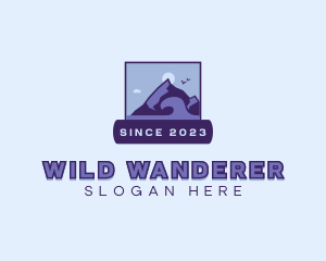 Sea Mountain Adventure logo design