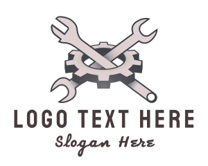 Mechanical Tools Cog Logo