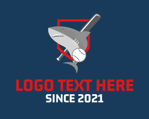 Baseball - Baseball Sport Shark logo design
