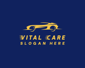 Car Rental - Vehicle Car Speed logo design