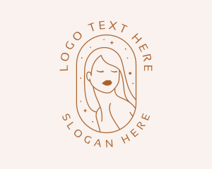 Tiktok - Beauty Salon Woman logo design