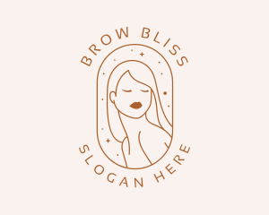 Beauty Salon Woman logo design