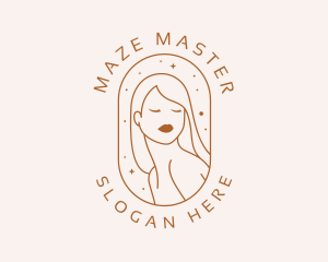 Beauty Salon Woman logo design