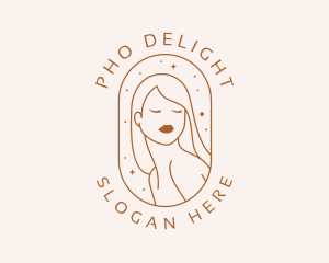 Beauty Salon Woman logo design