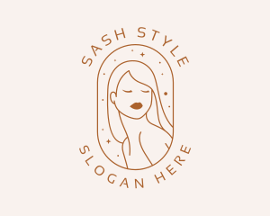 Beauty Salon Woman logo design