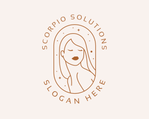 Beauty Salon Woman logo design