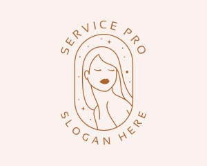 Beauty Salon Woman logo design