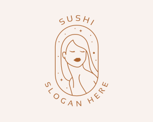 Beauty Salon Woman logo design