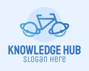 Bike Club - Planet Orbit Bicycle logo design