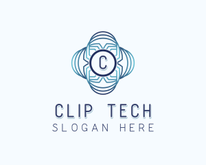 Tech Circuit Programmer logo design