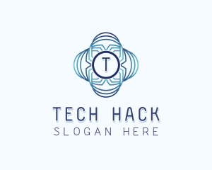 Tech Circuit Programmer logo design