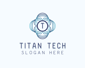 Tech Circuit Programmer logo design