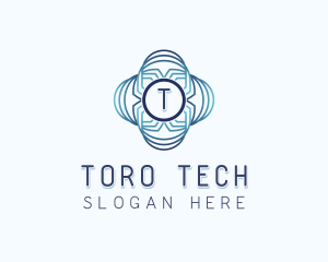 Tech Circuit Programmer logo design