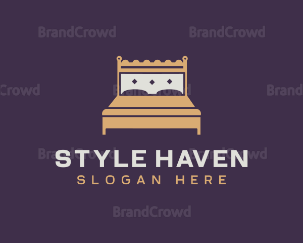 Bed Furniture Logo