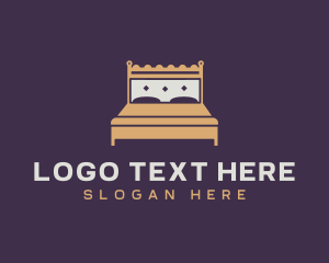 Bed - Bed Furniture logo design