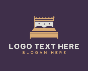 Bedroom - Bed Furniture logo design