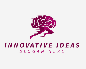 Fast Brain Intelligence logo design