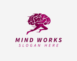 Fast Brain Intelligence logo design