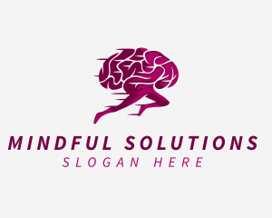 Fast Brain Intelligence logo design