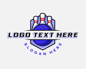 Bowling Ball - Sports Bowling Competition logo design