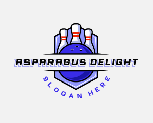 Sports Bowling Competition logo design