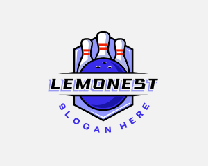 Athletics - Sports Bowling Competition logo design