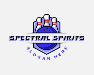 Sports Bowling Competition logo design