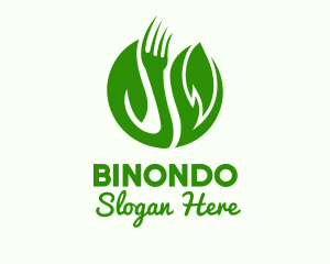 Leaf Vegan Fork Logo