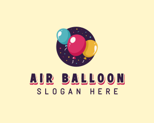 Balloon - Birthday Balloon Celebration logo design