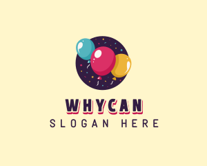 Venue - Birthday Balloon Celebration logo design