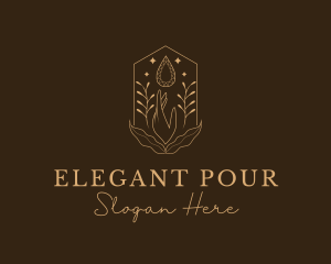 Elegant Ornamental Gemstone logo design