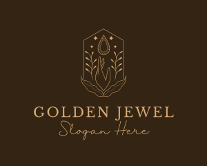 Treasure - Elegant Ornamental Gemstone logo design
