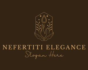 Elegant Ornamental Gemstone logo design