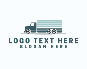 Removalist - Logistics Truck Transportation logo design